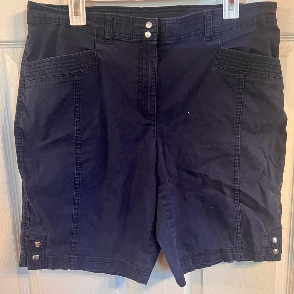 Dark Blue Cargo Shorts